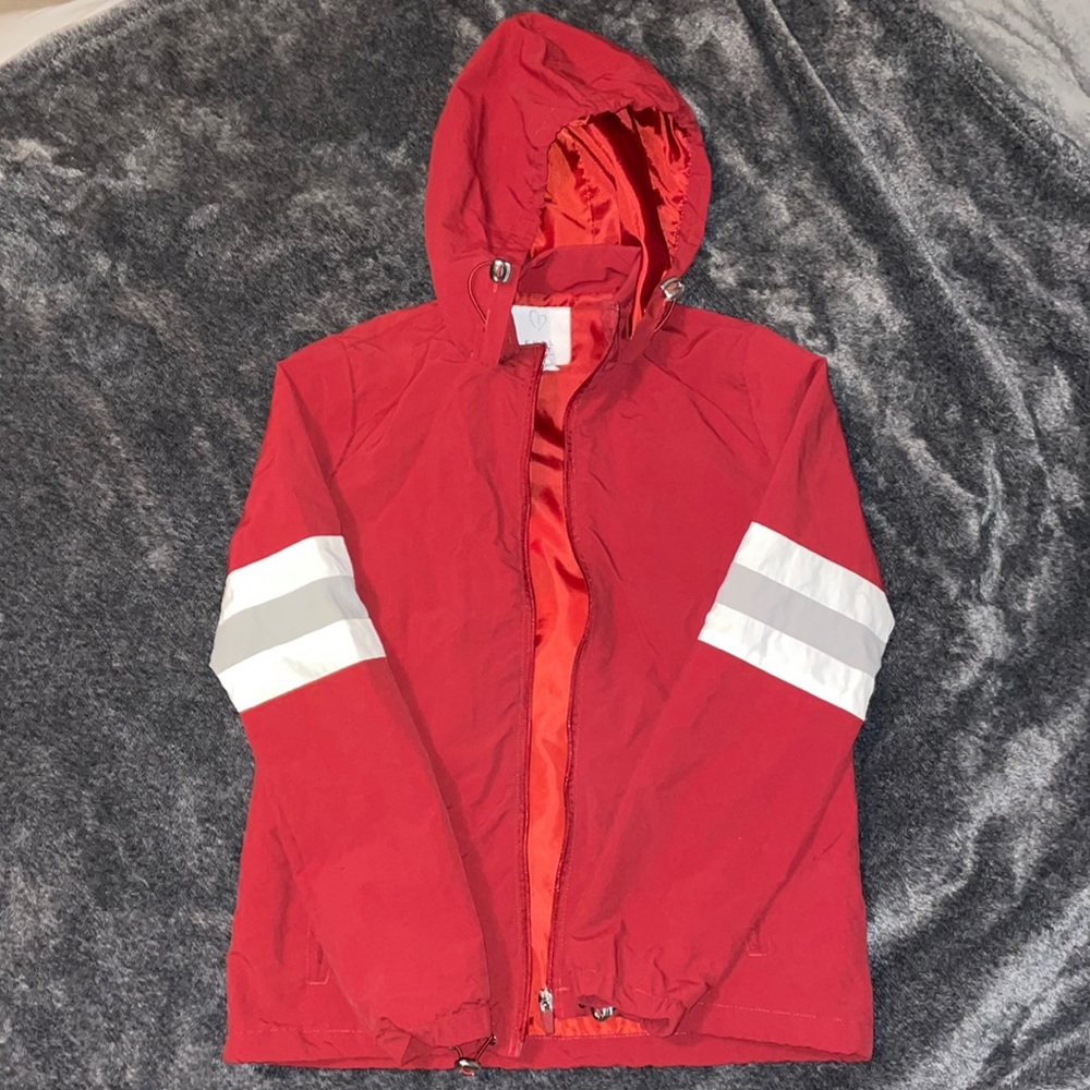Red Full Tilt Raincoat